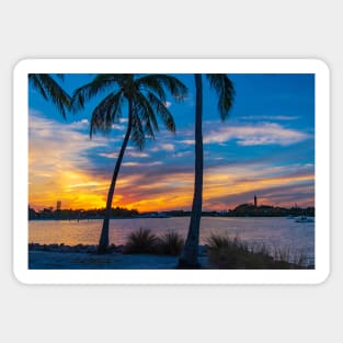 Florida Sunset Sticker